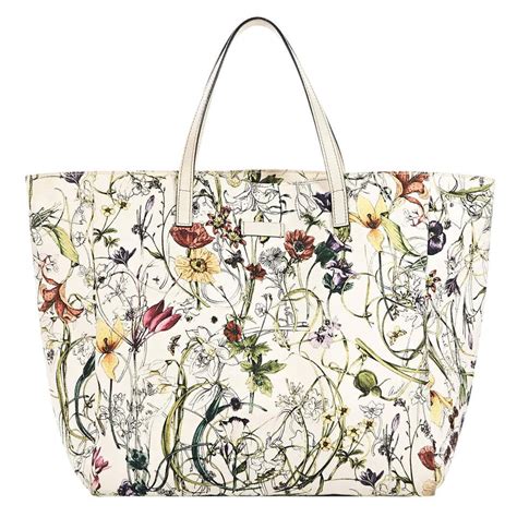 gucci flora jolicoeur tote bag|Women's Designer Tote Bags .